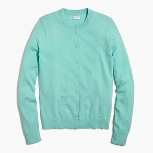 J. Crew Cardigan Sweater Teal Blue (S)